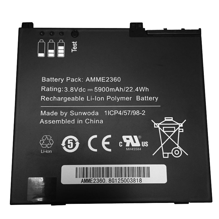 Batterie AMME2360 5700mAh/21.66Wh