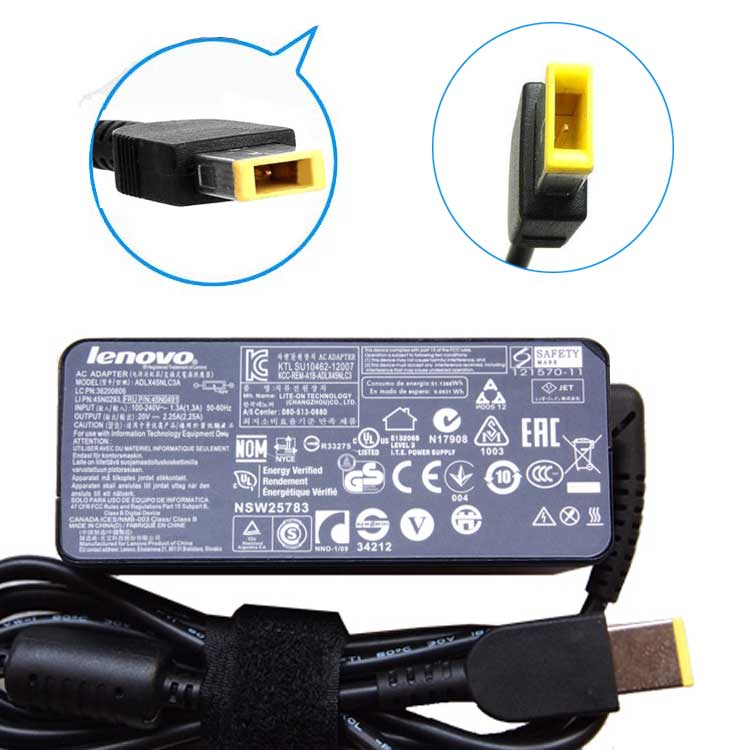 Chargeur Ordinateur Lenovo 20V 2.25A - Digital Stores