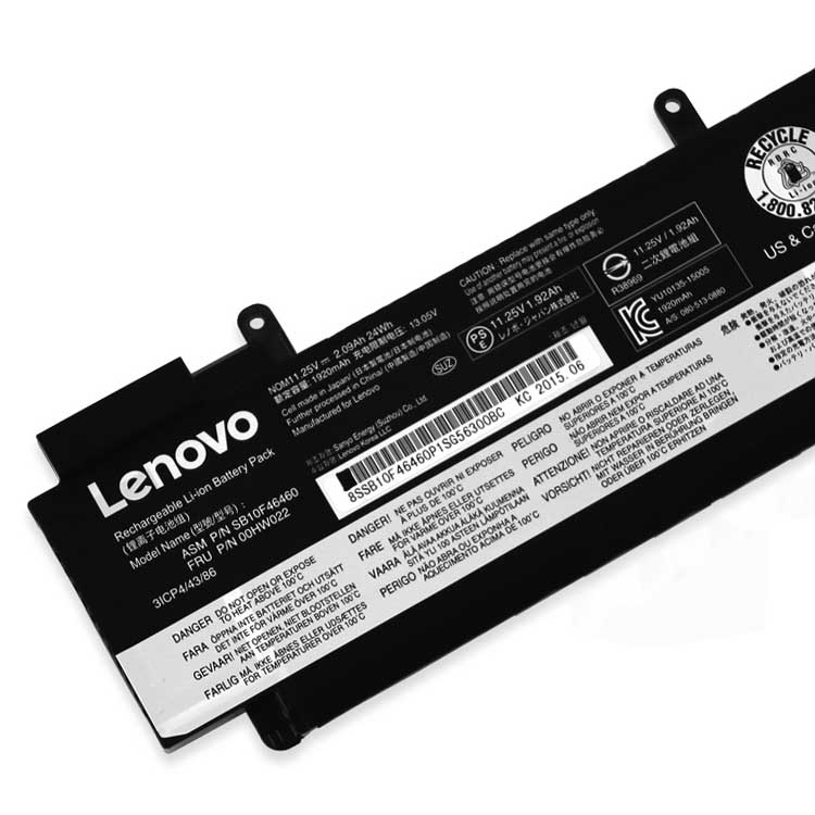 LENOVO 00HW036 Batterie