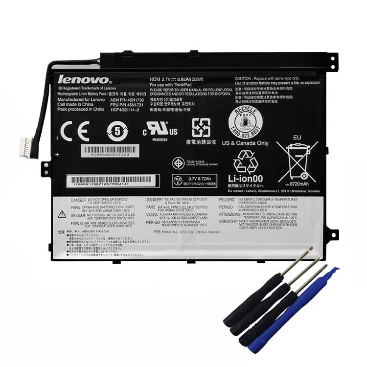 Batterie 45N1727 8.8AH/33Wh