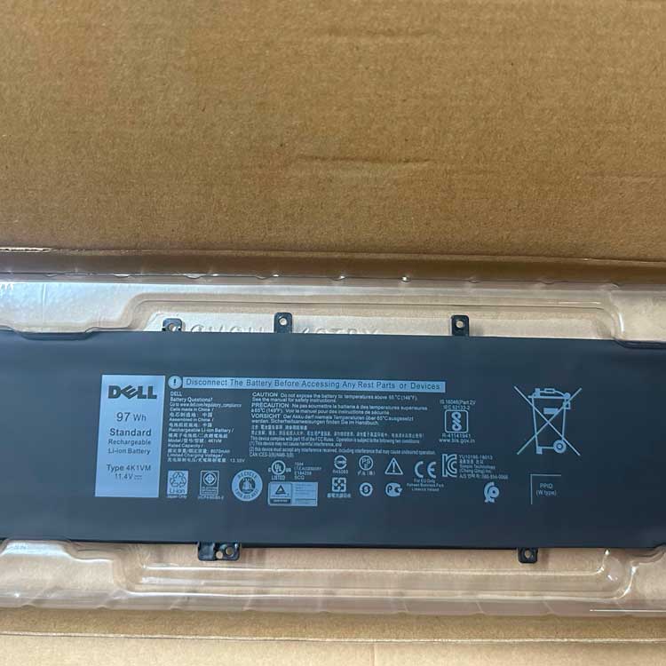 DELL 4K1VM Batterie
