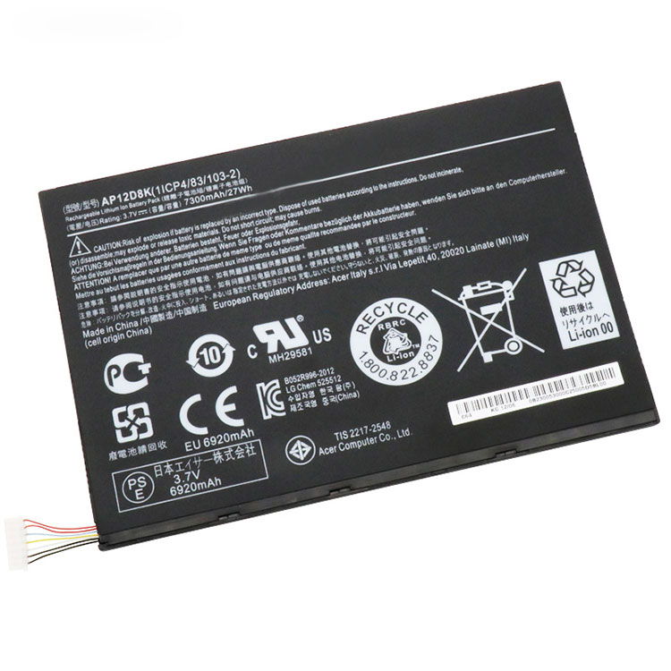 Batterie AP12D8K 7300mAh/27Wh