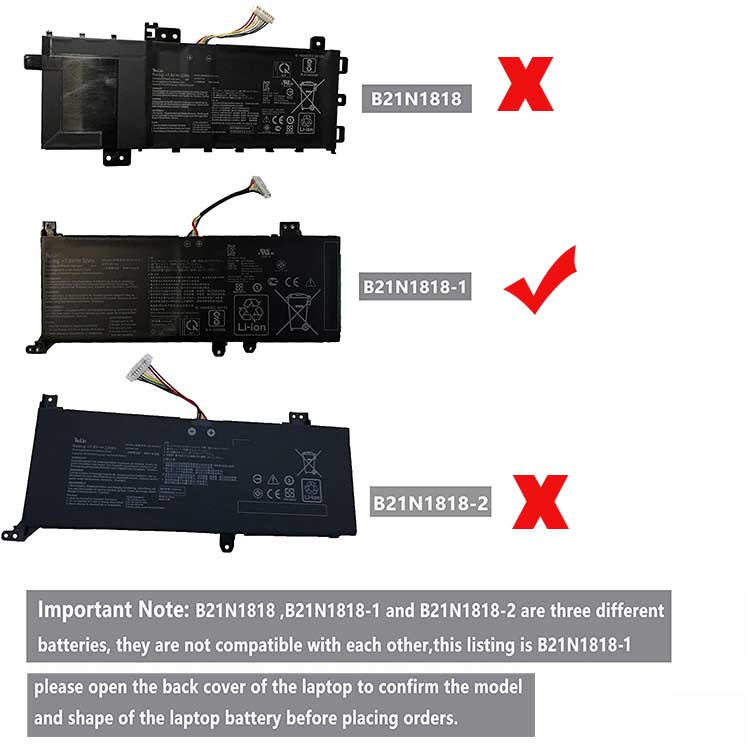 ASUS X409F Batterie