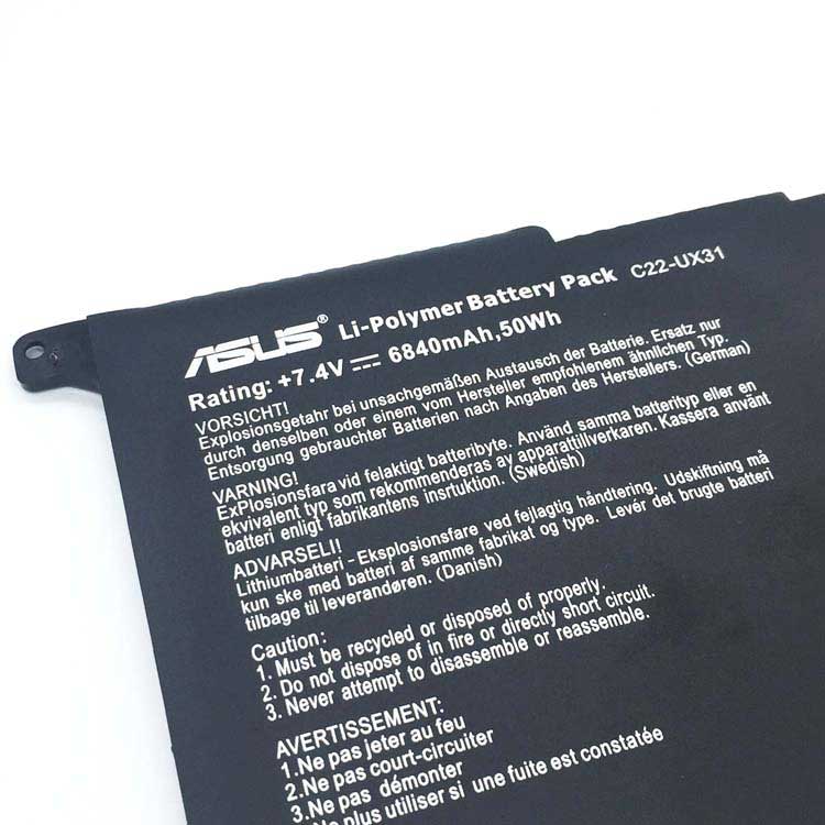 Asus UX31E-RY018X Batterie