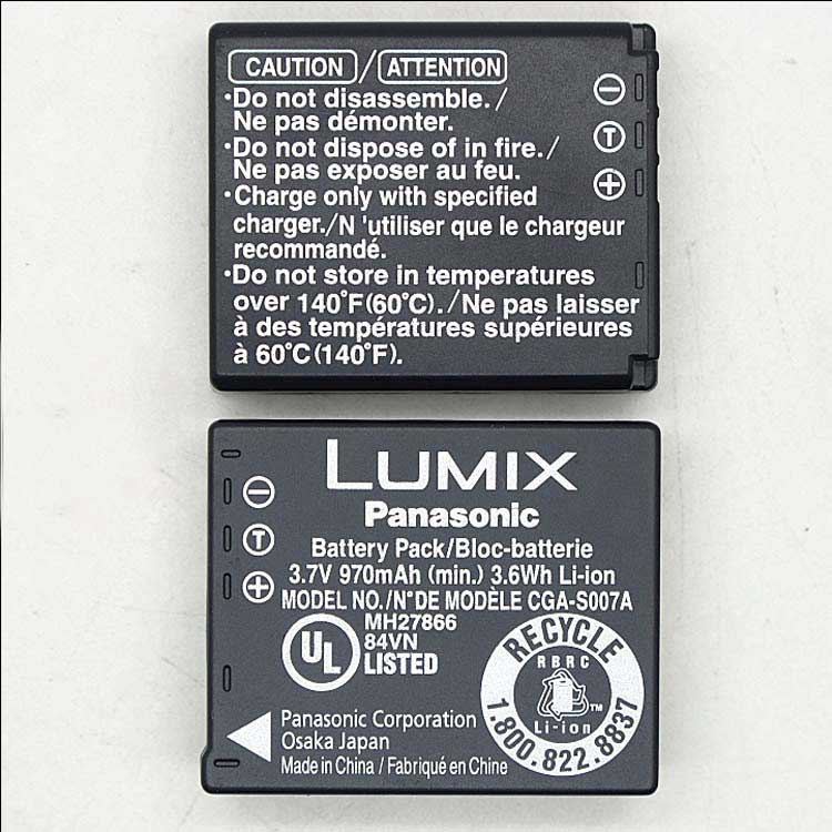 PANASONIC Lumix DMC-TZ1 Batterie