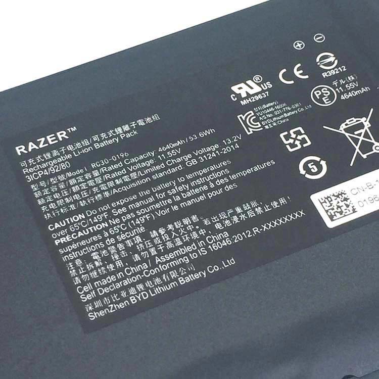 RAZER RZ09-0168 Batterie