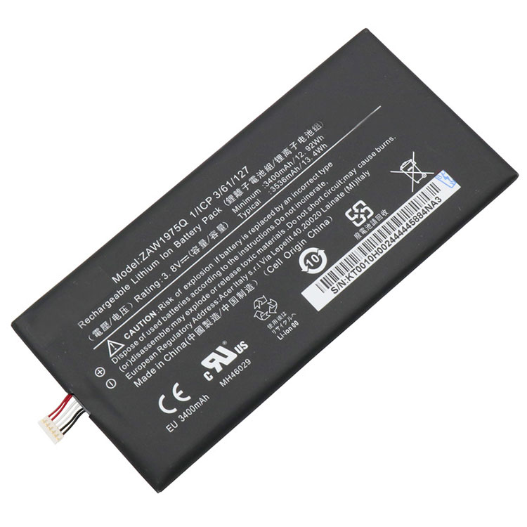 Batterie ZAW1975Q 3400mAh