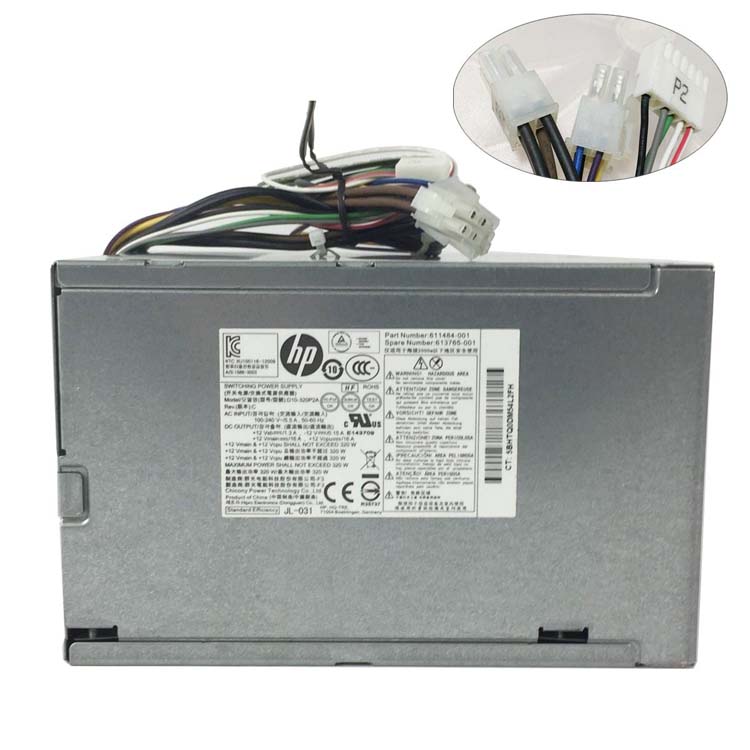 HP Compaq 6000 Pro Microtower PC AZ062US Alimentation