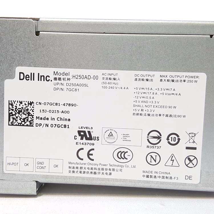 Dell desktop machines 390 Alimentation