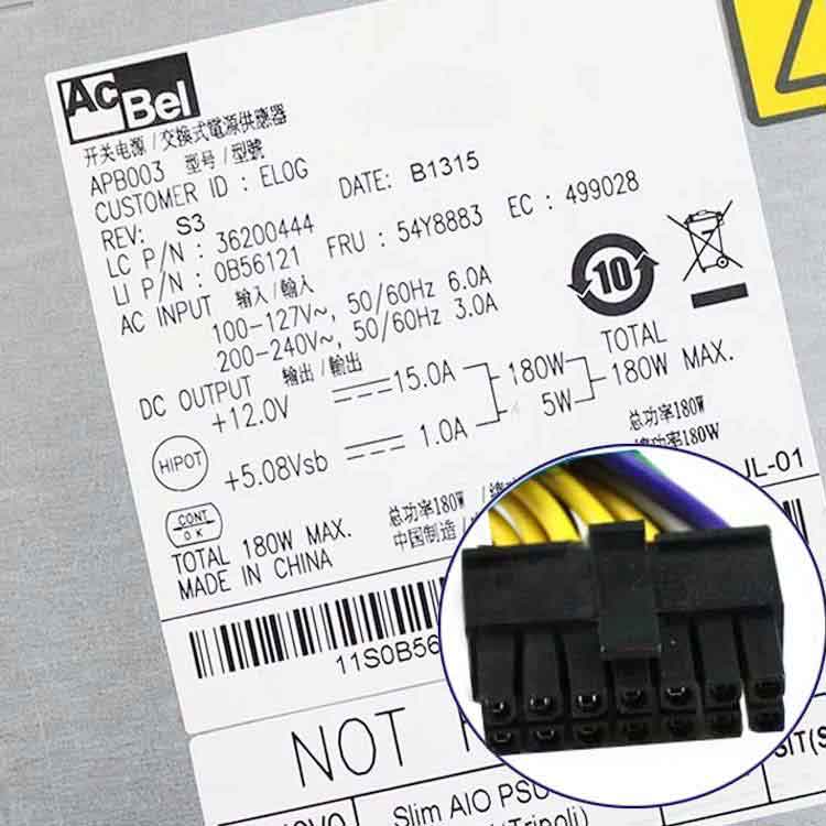 Lenovo B50-30 AiO Alimentation