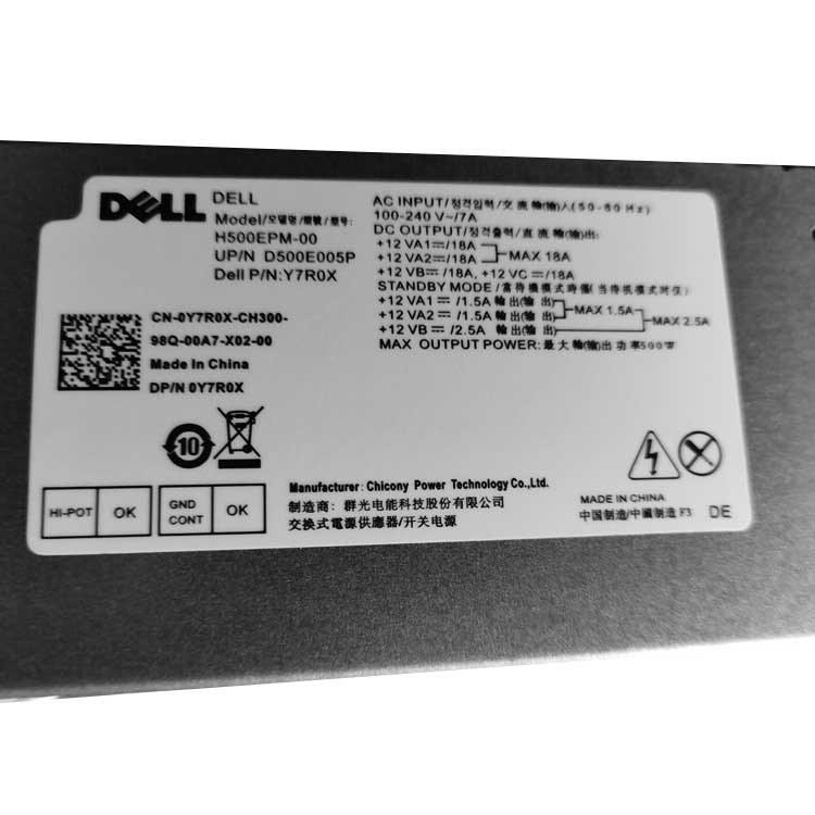 DELL 5K7J8 Alimentation