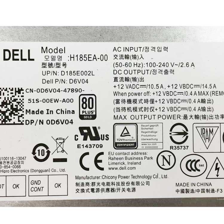 DELL 0D6V04 Alimentation
