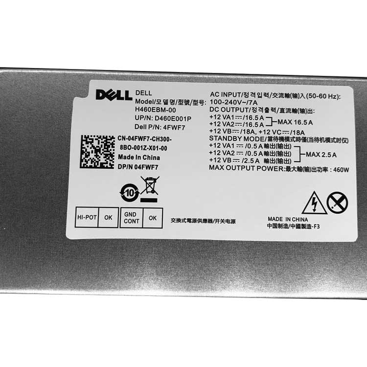 Dell 3669 Alimentation