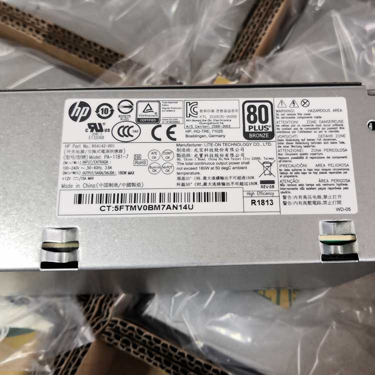 HP ProDesk 400G4 SFF Alimentation